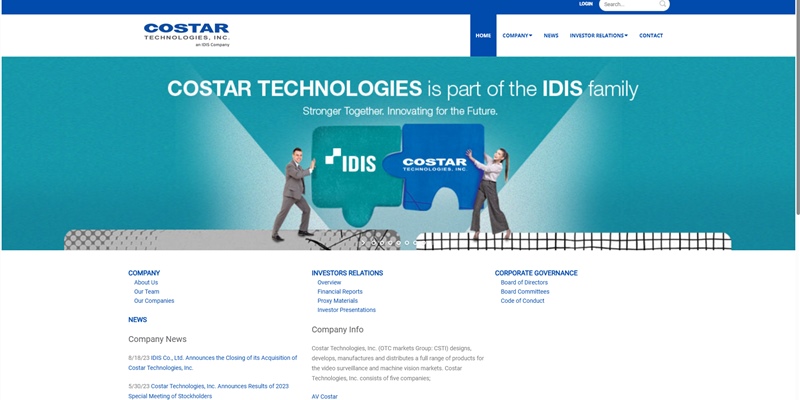 Costar Technologies Inc
